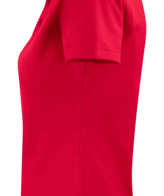 Surf Light  Polo Pique Dames Rood