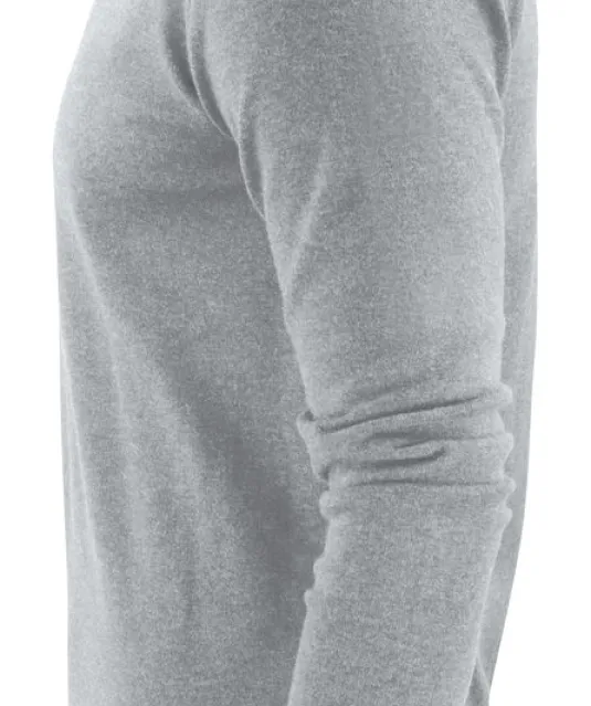 Ashland V Gebreide Sweater Heren Grijs mélée