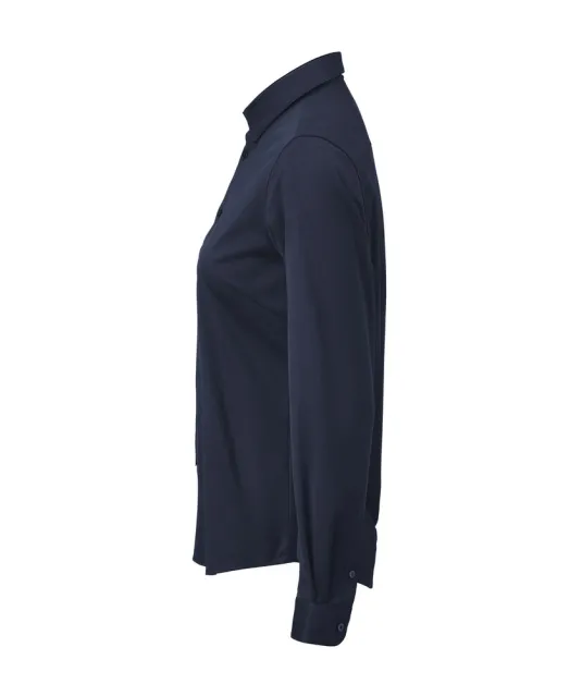 Indigo Bow 132   Hemd Contemporary Fit Dames Marine
