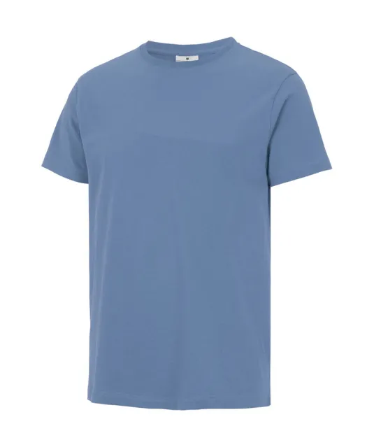 T-SHIRT MAN - GOTS GECERTIFICEERD Roestblauw
