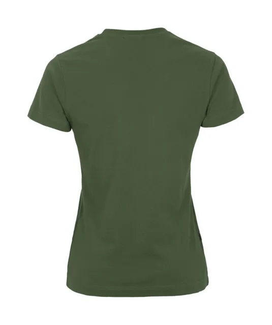 T-SHIRT LADY - GOTS GECERTIFICEERD Donker groen