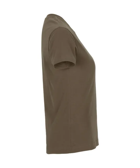 T-SHIRT LADY - GOTS GECERTIFICEERD Bruin