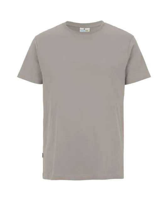 T-SHIRT MAN - GOTS GECERTIFICEERD Donker zand