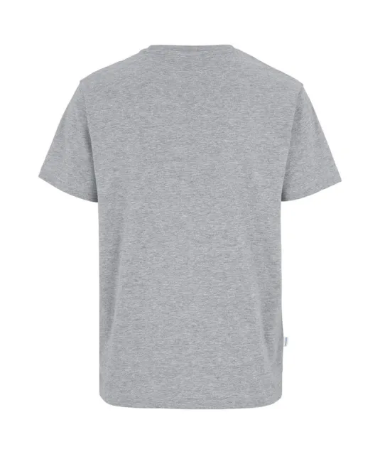 T-SHIRT MAN - GOTS GECERTIFICEERD Grijs mélée