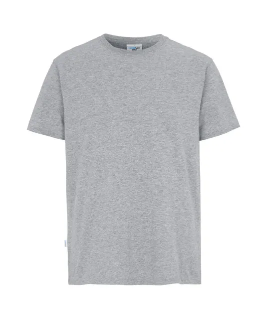 T-SHIRT MAN - GOTS GECERTIFICEERD Grijs mélée