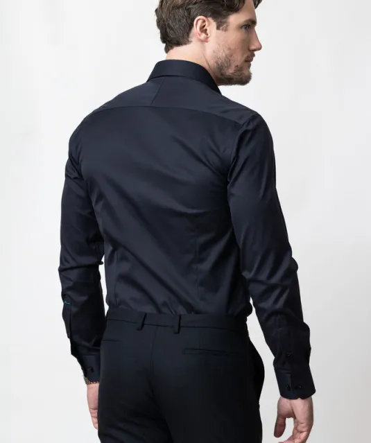 Green Bow 01  Hemd Regular Fit Heren Zwart