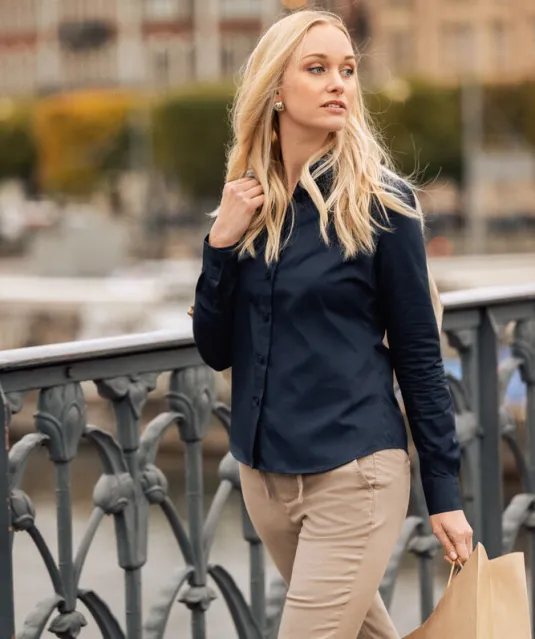 Acton Hemd Dames Wit