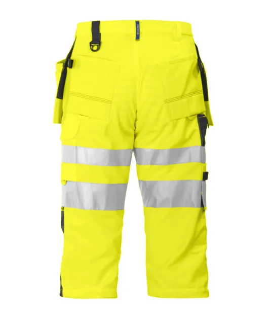 6510 SIGNALISATIEPIRATENBROEK EN ISO 20471 KLASSE 2 Geel