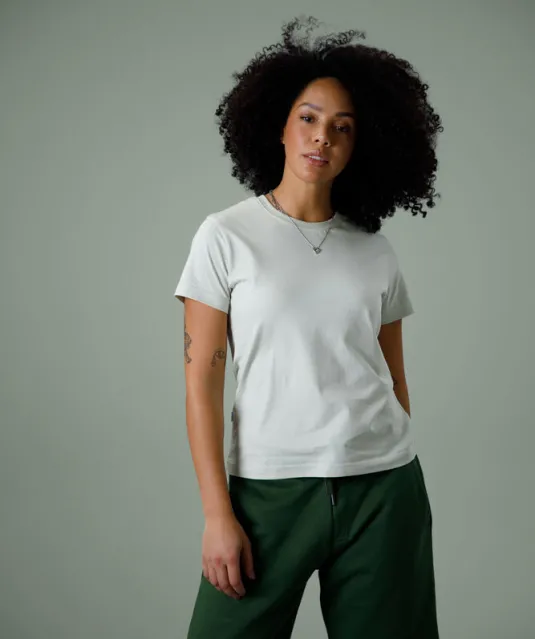 T-SHIRT LADY - GOTS GECERTIFICEERD Pistache