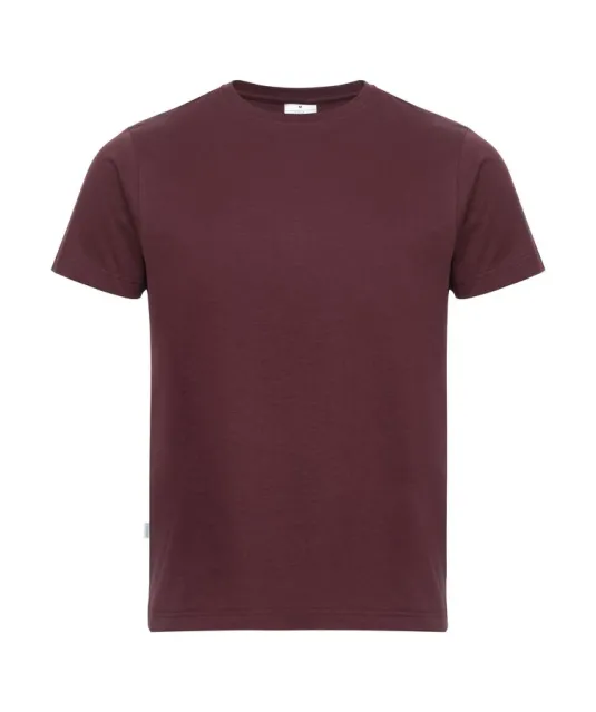T-SHIRT MAN - GOTS GECERTIFICEERD Bordeaux