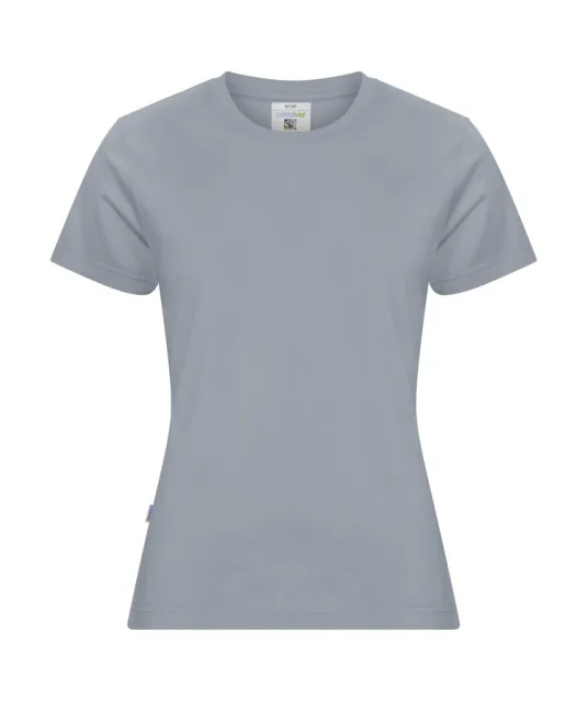T-SHIRT LADY - GOTS GECERTIFICEERD Mistig blauw