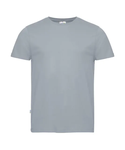 T-SHIRT MAN - GOTS GECERTIFICEERD Mistig blauw
