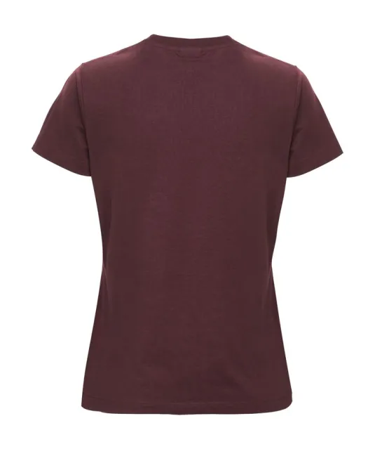 T-SHIRT LADY - GOTS GECERTIFICEERD Bordeaux