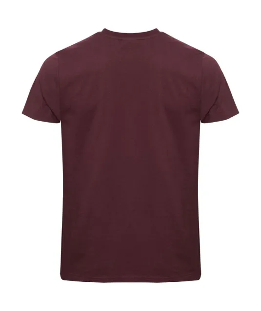 T-SHIRT MAN - GOTS GECERTIFICEERD Bordeaux