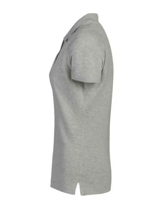 Surf Polo Pique Dames Grijs mélée