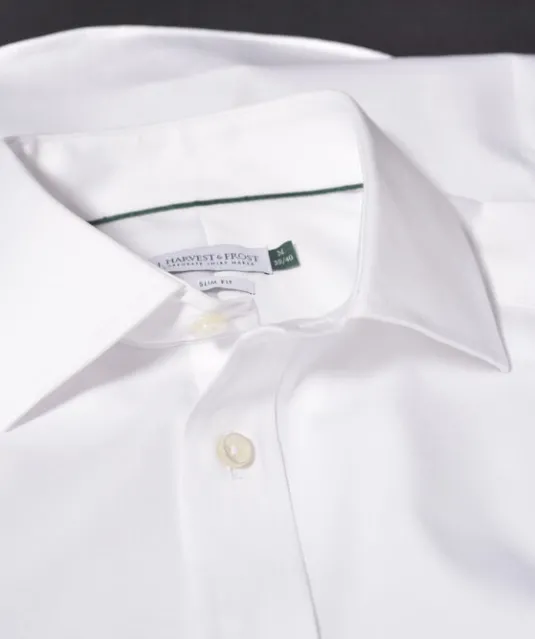 Green Bow 01  Hemd Regular Fit Heren Wit