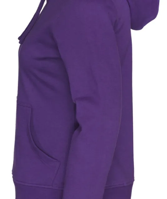 HOODIE LADY - GOTS GECERTIFICEERD Paars