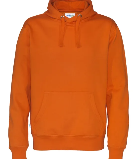 HOODIE MAN - GOTS GECERTIFICEERD Wit