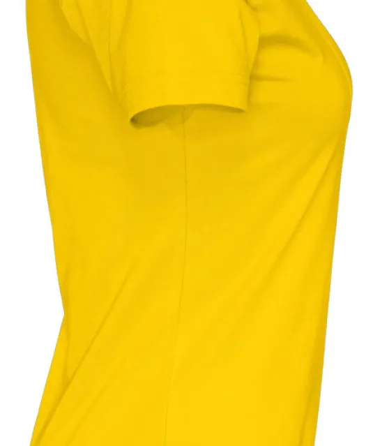 T-SHIRT LADY - GOTS GECERTIFICEERD Geel