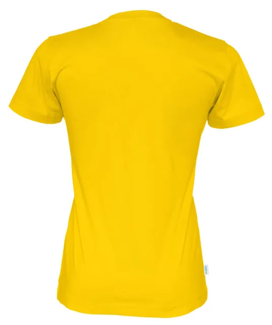 T-SHIRT LADY - GOTS GECERTIFICEERD Geel