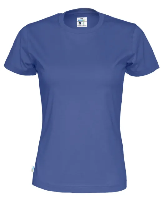 T-SHIRT LADY - GOTS GECERTIFICEERD Blauw