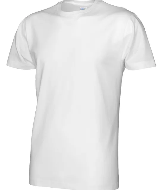 T-SHIRT MAN - GOTS GECERTIFICEERD Wit