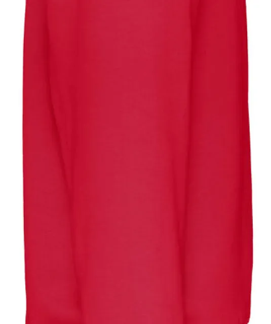 SWEATER CREW NECK KID - GOTS GECERTIFICEERD Rood