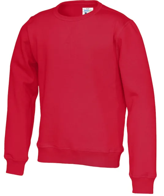 SWEATER CREW NECK KID - GOTS GECERTIFICEERD Roze