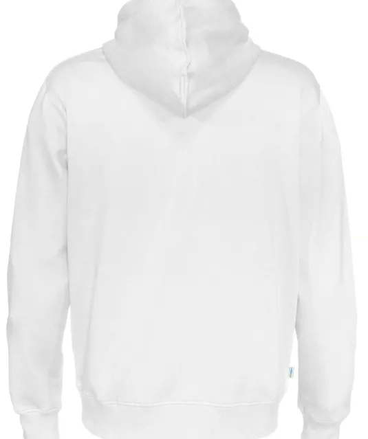 HOODIE MAN - GOTS GECERTIFICEERD Wit