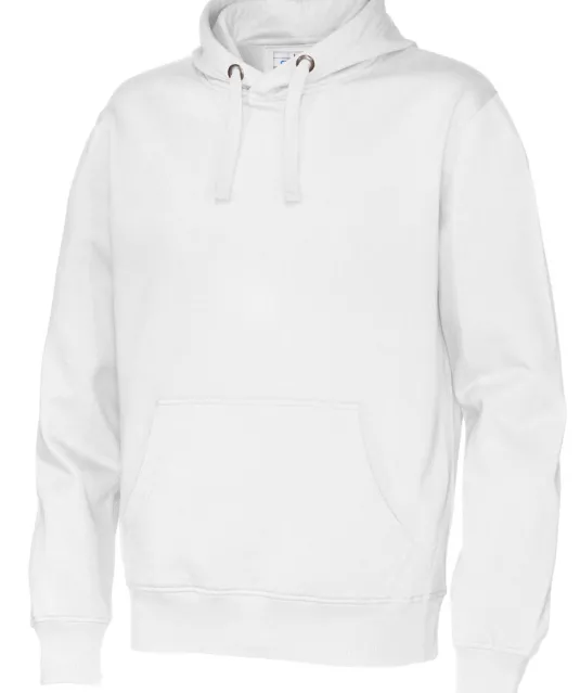 HOODIE MAN - GOTS GECERTIFICEERD Wit