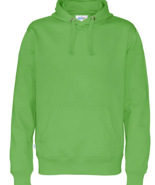 HOODIE MAN - GOTS GECERTIFICEERD Groen