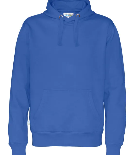 HOODIE MAN - GOTS GECERTIFICEERD Blauw