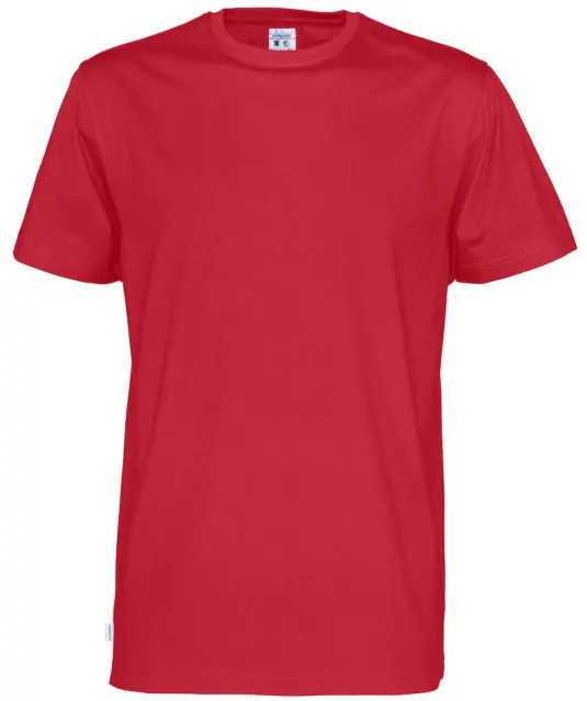 T-SHIRT MAN - GOTS GECERTIFICEERD Wit