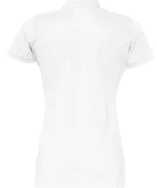 POLO PIQUE LADY - GOTS GECERTIFICEERD Wit