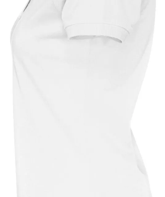 POLO PIQUE LADY - GOTS GECERTIFICEERD Wit