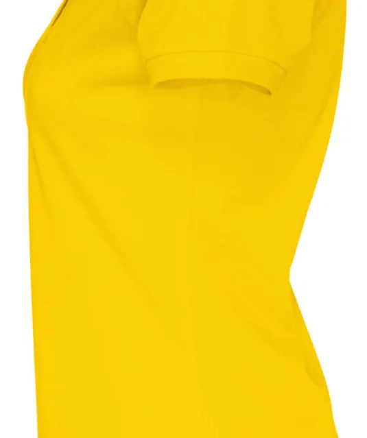 POLO PIQUE LADY - GOTS GECERTIFICEERD Geel