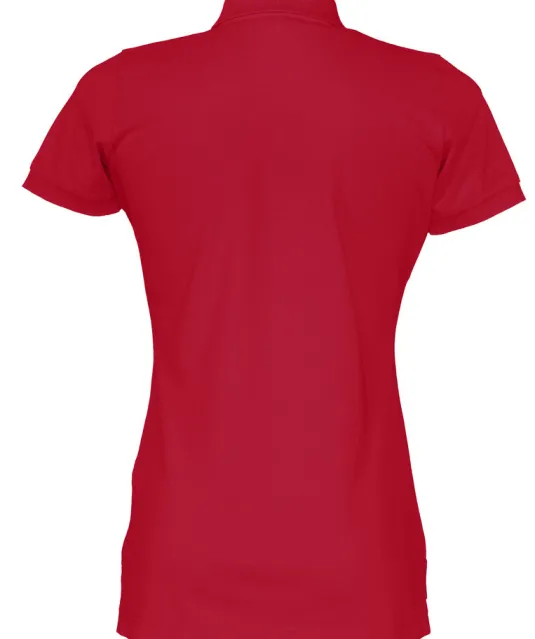 POLO PIQUE LADY - GOTS GECERTIFICEERD Rood