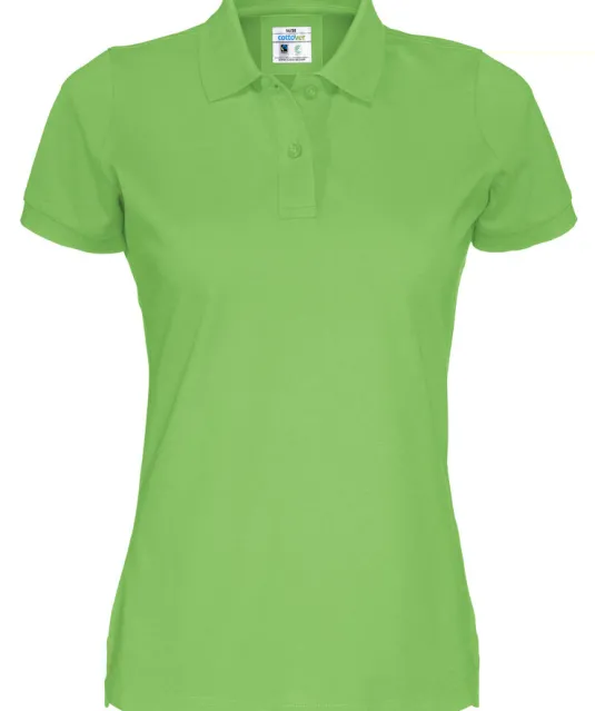 POLO PIQUE LADY - GOTS GECERTIFICEERD Groen