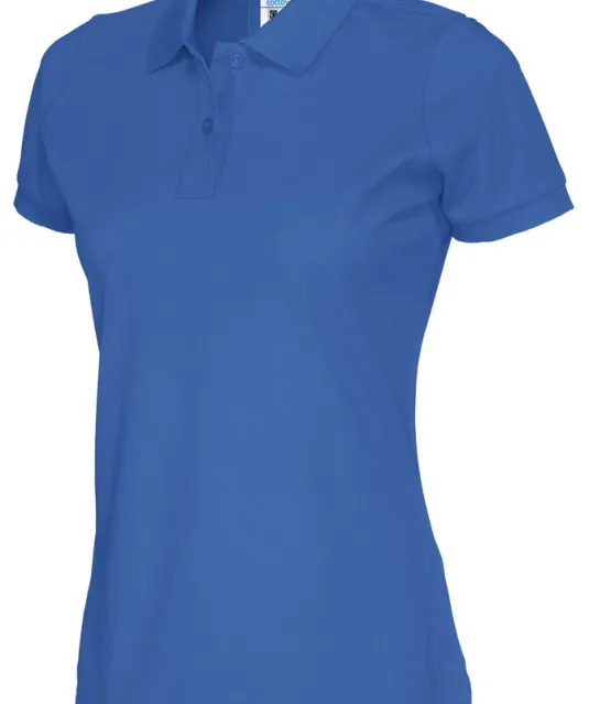 POLO PIQUE LADY - GOTS GECERTIFICEERD Blauw