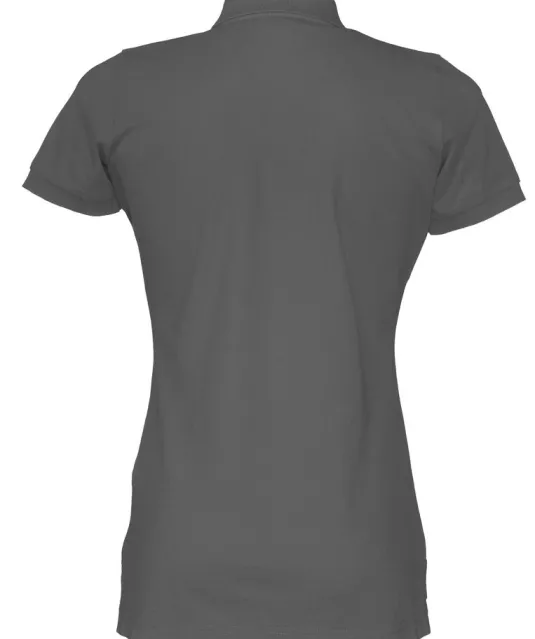 POLO PIQUE LADY - GOTS GECERTIFICEERD Antraciet