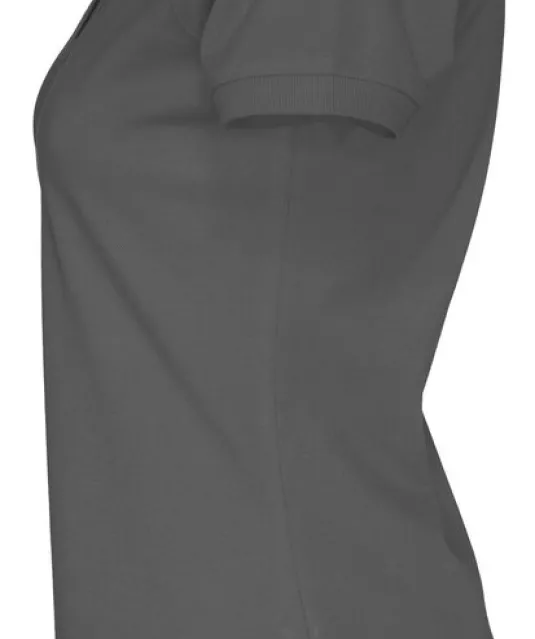 POLO PIQUE LADY - GOTS GECERTIFICEERD Antraciet