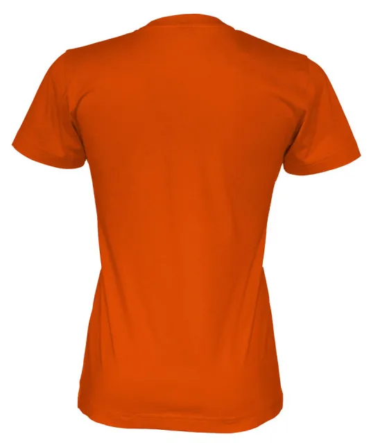 T-SHIRT LADY - GOTS GECERTIFICEERD Oranje