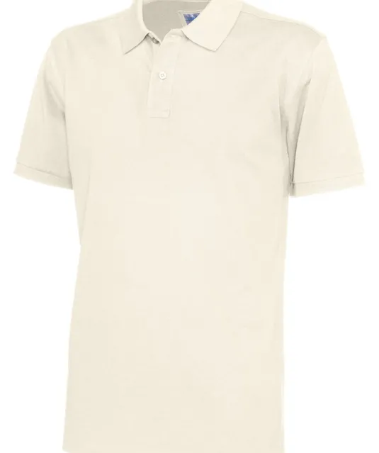 POLO PIQUE MAN - GOTS GECERTIFICEERD Ecru