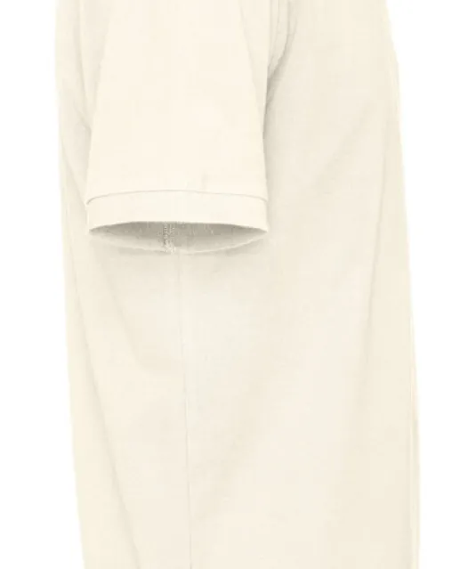 POLO PIQUE MAN - GOTS GECERTIFICEERD Ecru