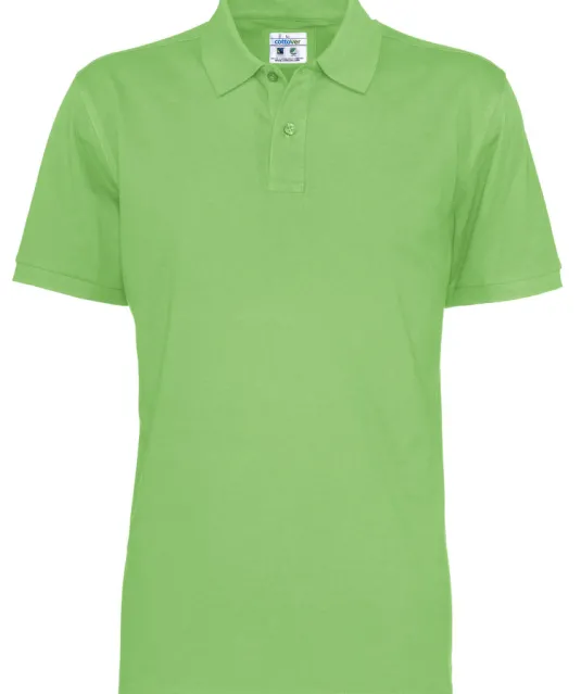 POLO PIQUE MAN - GOTS GECERTIFICEERD Groen