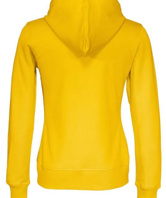 HOODIE FULL ZIP LADY - GOTS GECERTIFICEERD Geel
