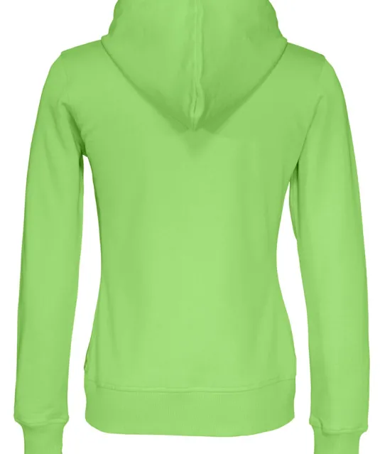 HOODIE FULL ZIP LADY - GOTS GECERTIFICEERD Groen