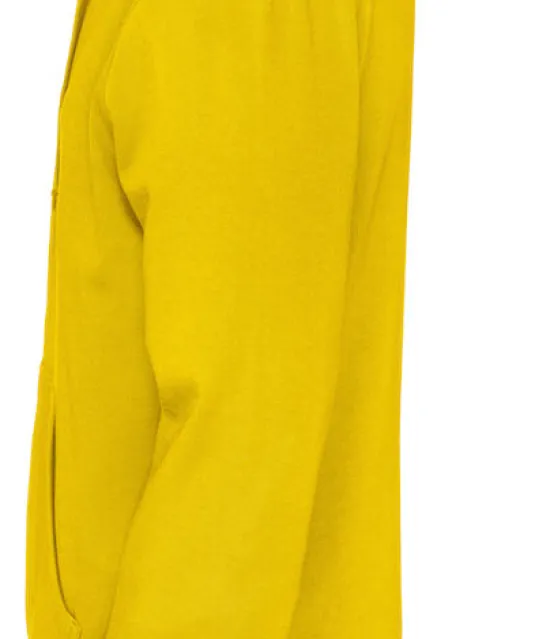 HOODIE FULL ZIP MAN - GOTS GECERTIFICEERD Geel