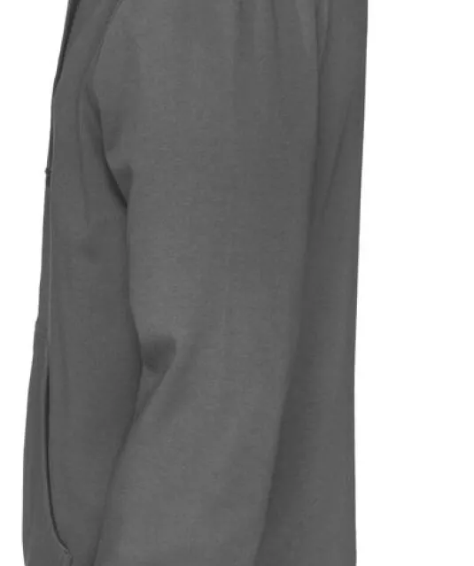 HOODIE FULL ZIP MAN - GOTS GECERTIFICEERD Antraciet