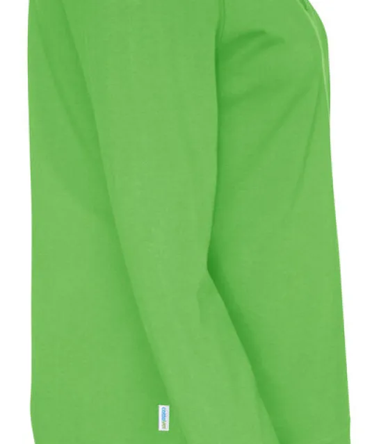 POLO PIQUE LONG SLEEVE LADY - GOTS GECERTIFICEERD Groen